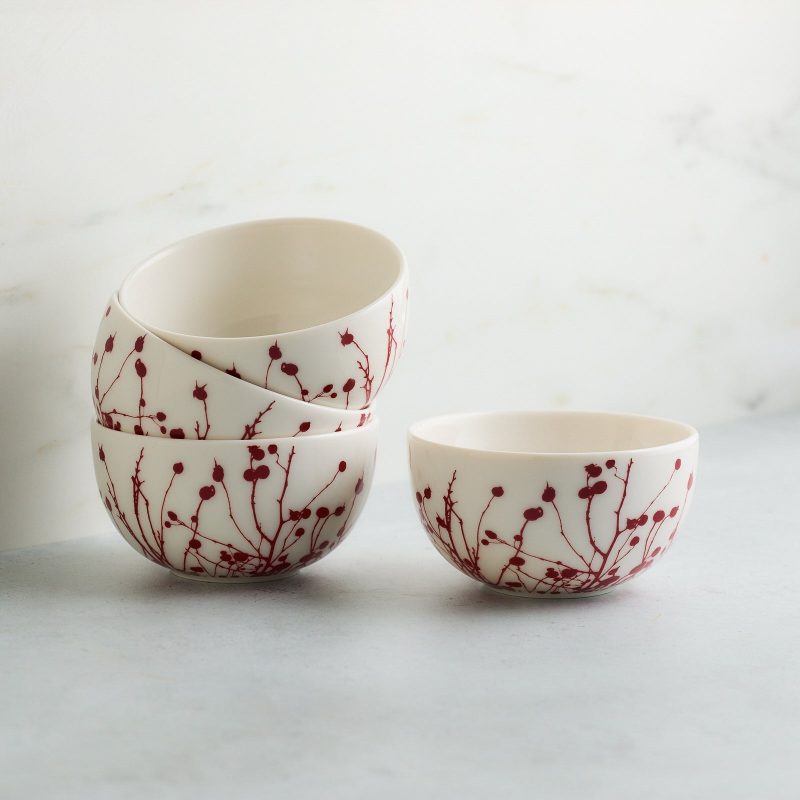 20240421 CASKATA Red WinterBerry Snack Bowls Set4 1430