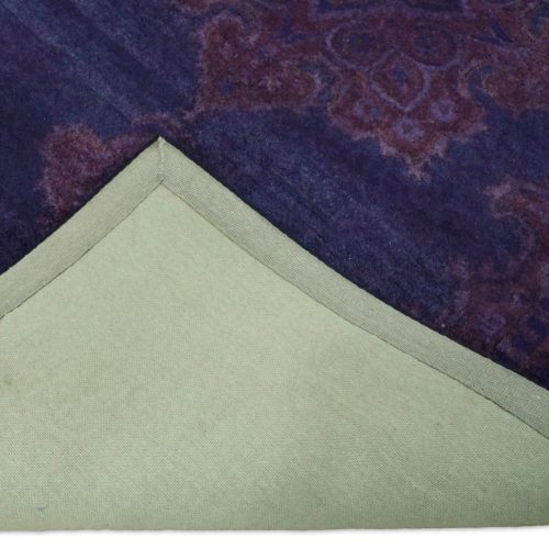 3x5 4x6 5x8 6x9 8x11 and 9x12 blue and purple plum handmade overdyed premium wool area rug 320652