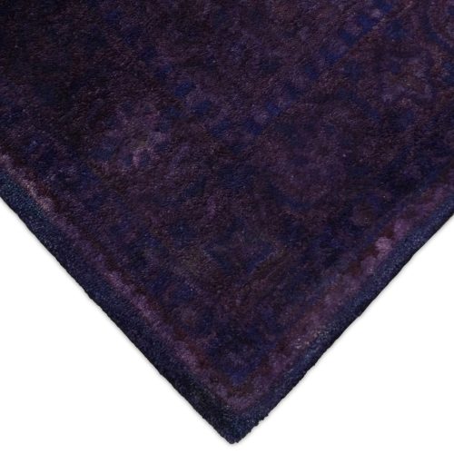 3x5 4x6 5x8 6x9 8x11 and 9x12 blue and purple plum handmade overdyed premium wool area rug 373372