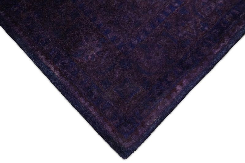 3x5 4x6 5x8 6x9 8x11 and 9x12 blue and purple plum handmade overdyed premium wool area rug 373372