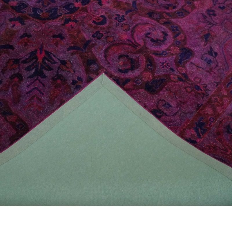 3x5 5x8 8x11 pink wine and blue overdyed classic wool area rug 366783