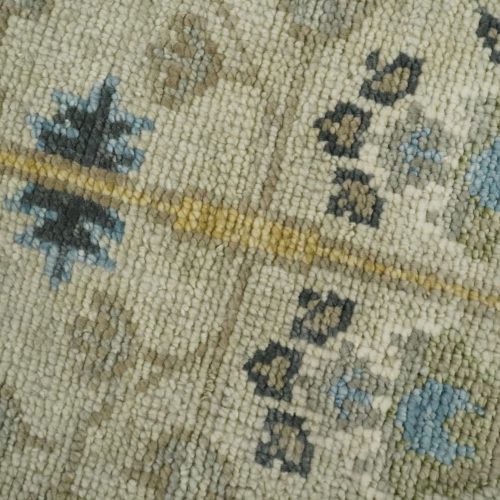 5x8 6x9 8x10 9x12 10x14 and 12x15 hand knotted beige and blue traditional persian vintage heriz serapi wool rug trdcp685 846877