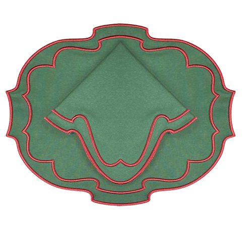 8 christmas belle placemat