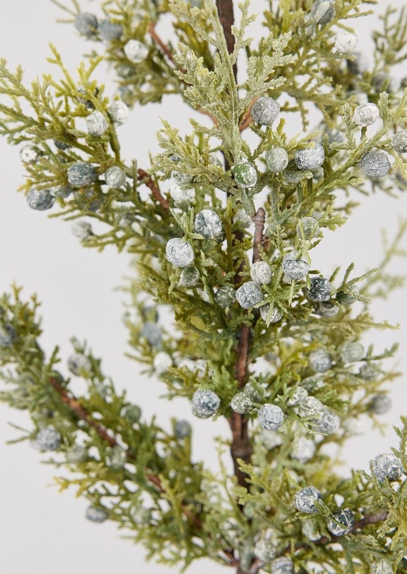 Artificial Juniper Winter Berry Branch