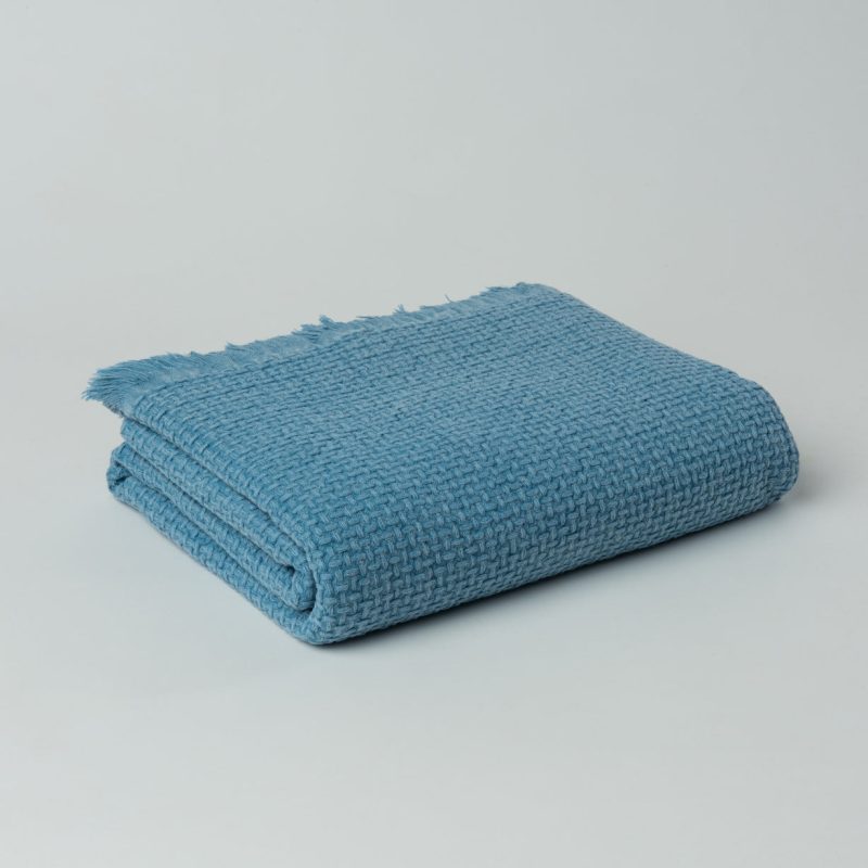 Arya Throw Blanket TrueBlue