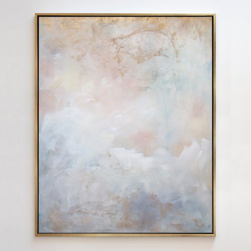 Blushing Breeze 4x5 Large Gold Vert