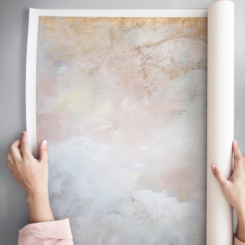 Blushing Breeze Rolled Canvas Sq 7e56b0bc 70d5 493f a318 7753ba655178