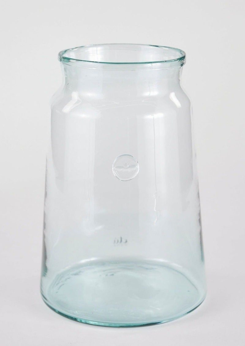 ETU GEY453LC9 Large Glass French Jar Vase