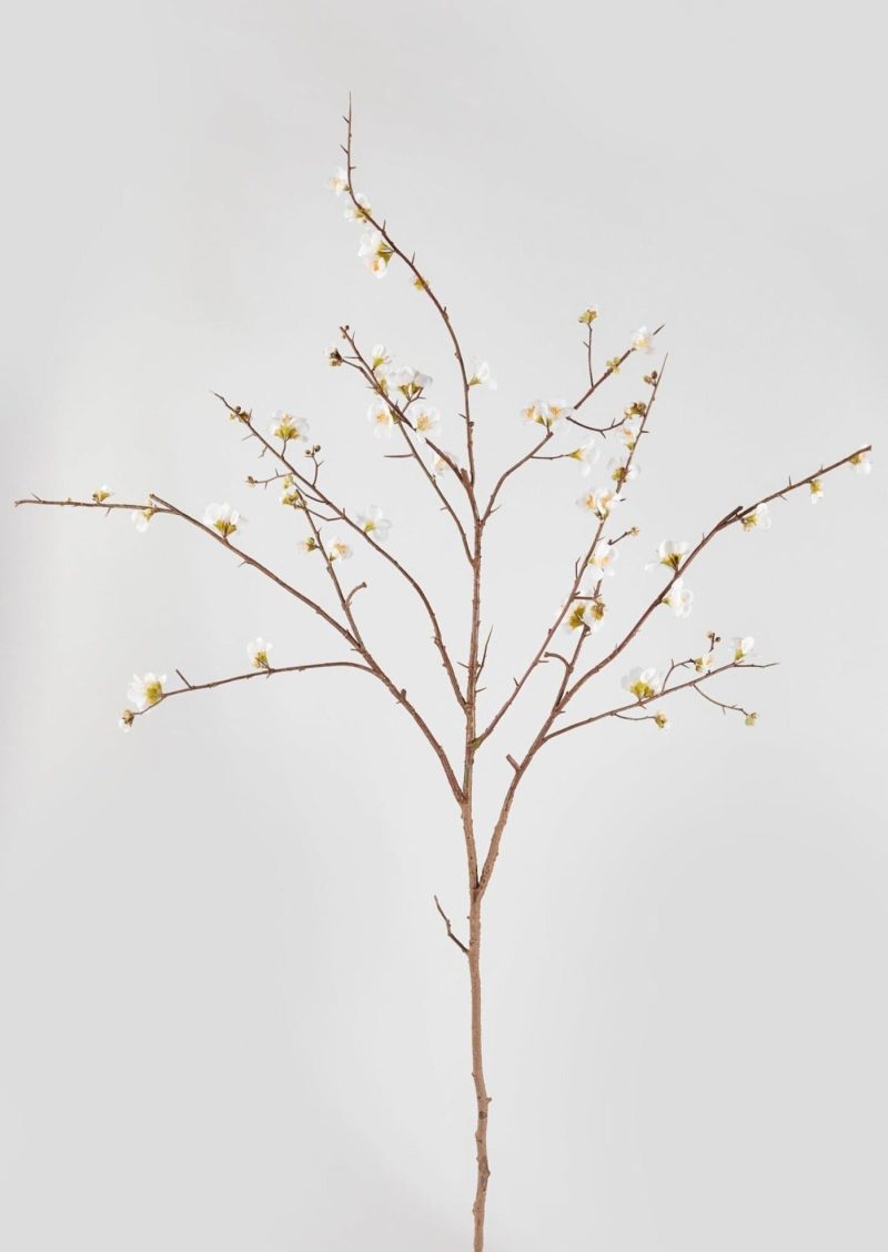 NAP GP214 Faux Quince Blossom Branch Cream