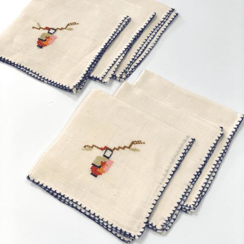 OOK 309 Vintage Chinoiserie Napkins 3