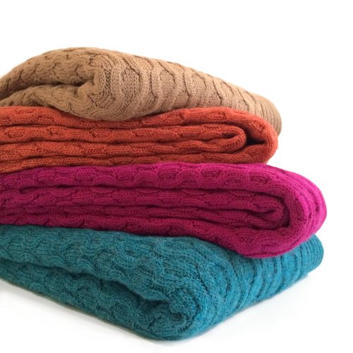 Q Theo Texture Alpaca Throw Stack 20482048