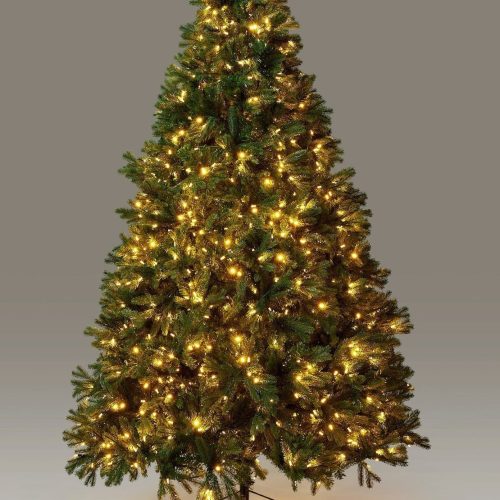 REG MTX60710LBSCB Large Artificial Spruce Christmas Tree LED Lights