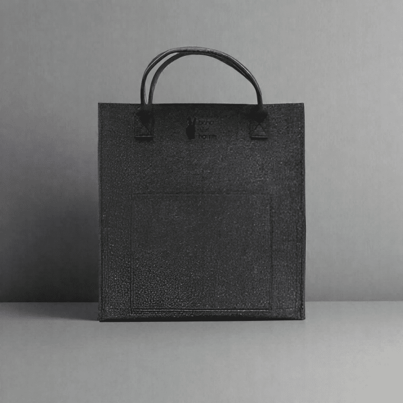 S 137 DK Gray Tall Felt Bag 500x500 1