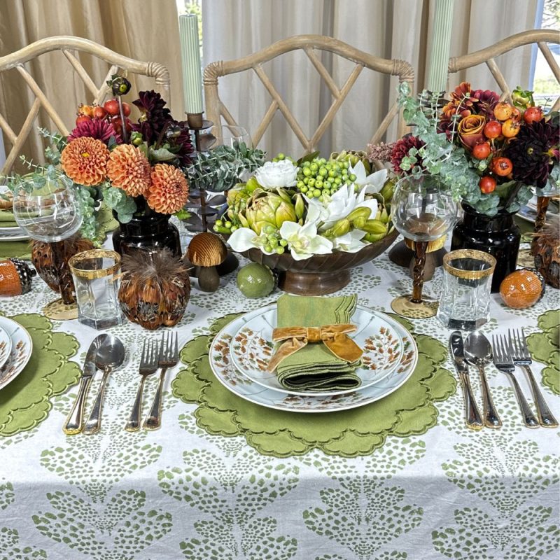 Sage Lillian Placemats and Napkins 4