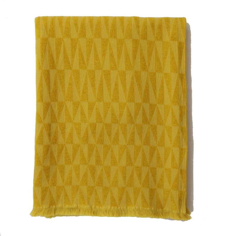 X Apex Cotton Throw Goldenrod 20482048