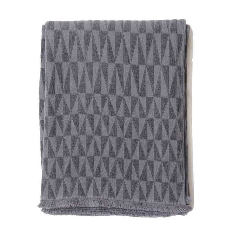 X Apex Cotton Throw Grey 20482048