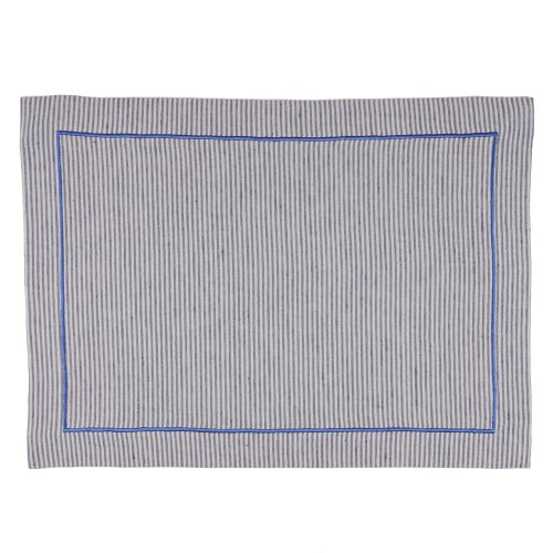 X Elsa Cotton Placemat Navy Natural 20482048