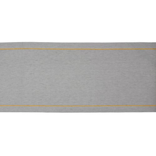 X Elsa Cotton Table Runner Grey Natural 20482048