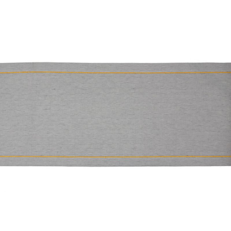 X Elsa Cotton Table Runner Grey Natural 20482048