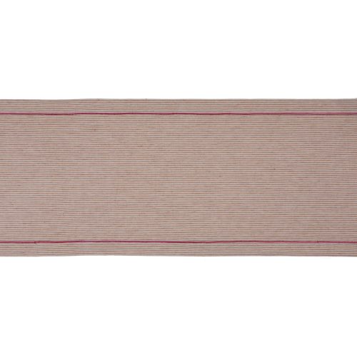 X Elsa Cotton Table Runner Terracotta Natural 20482048