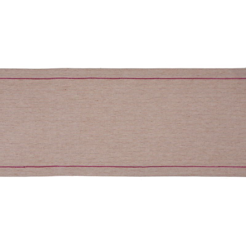 X Elsa Cotton Table Runner Terracotta Natural 20482048