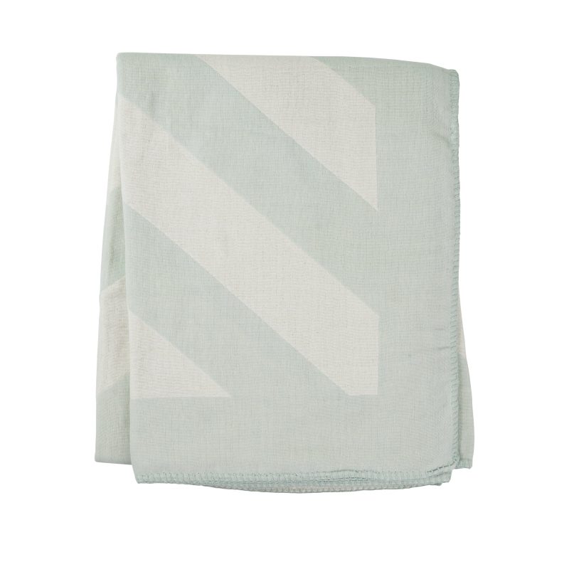 X Lagom Cotton Throw Pale Green 20482048