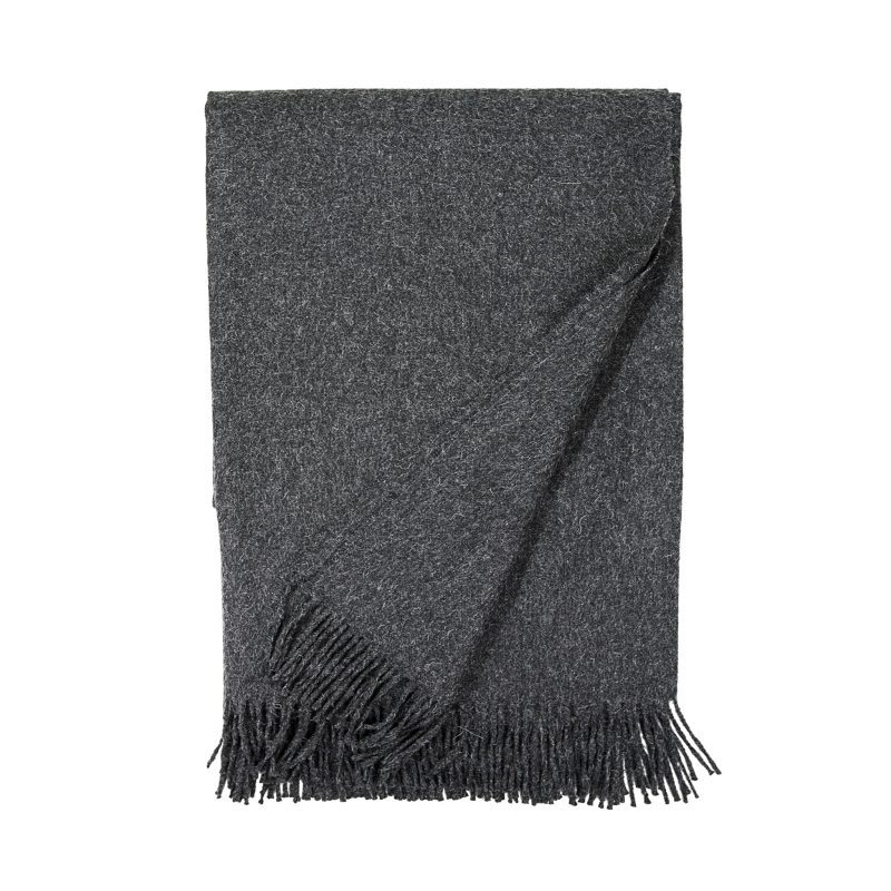 X Madison Alpaca Throw Charcoal 20482048