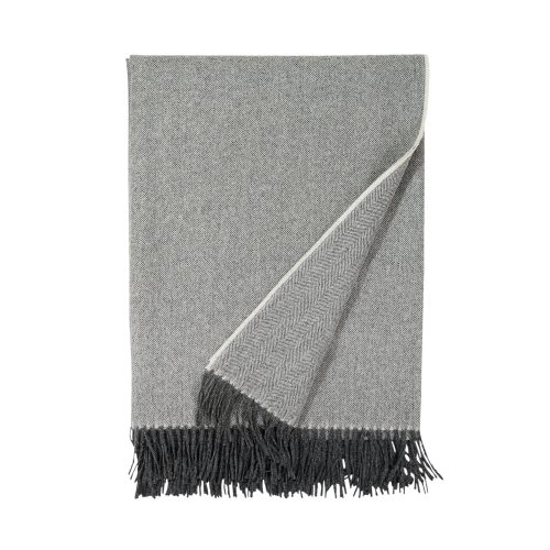 X Madison Alpaca Throw Charcoal HB 20482048