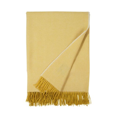 X Madison Alpaca Throw Goldenrod HB 20482048