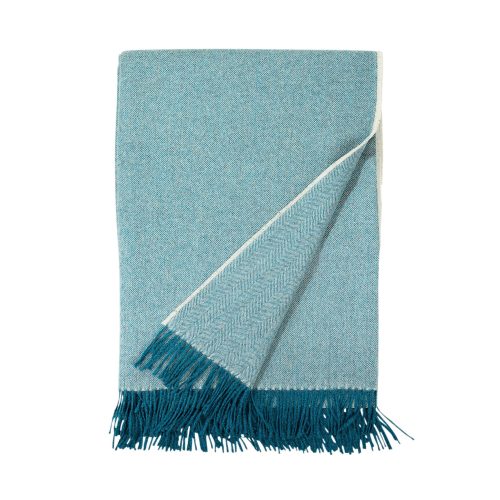 X Madison Alpaca Throw Peacock HB 20482048