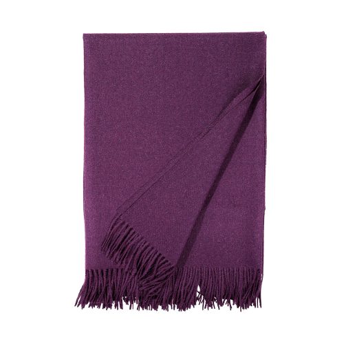 X Madison Alpaca Throw Plum Purple 20482048