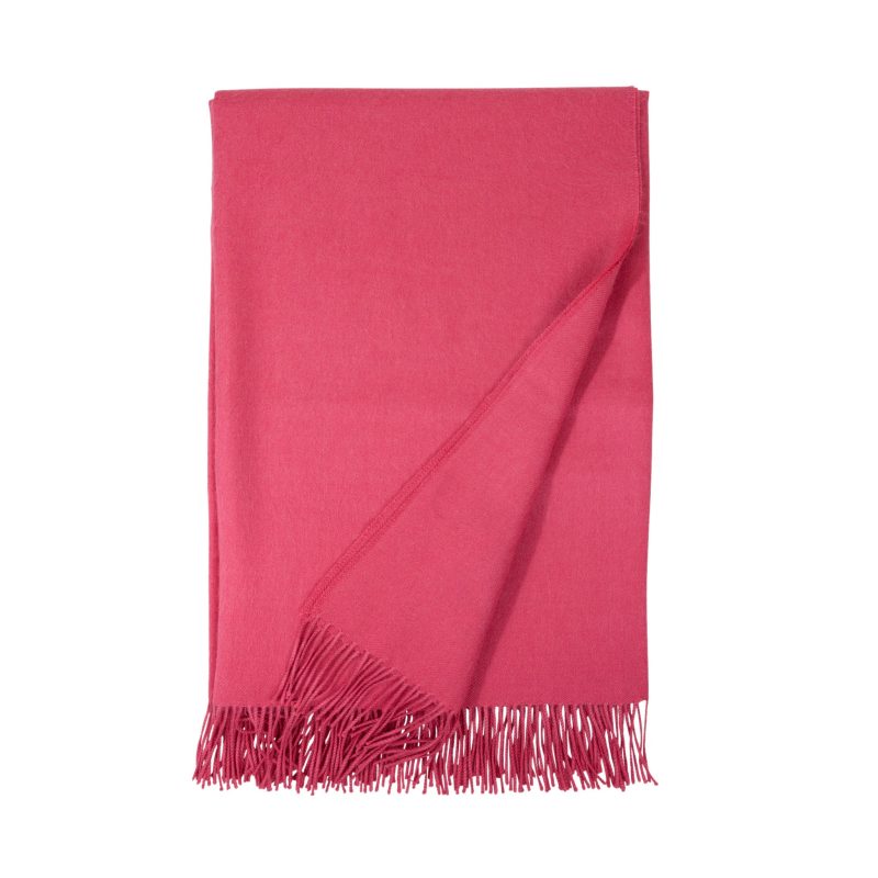 X Madison Alpaca Throw Tulip Pink 20482048