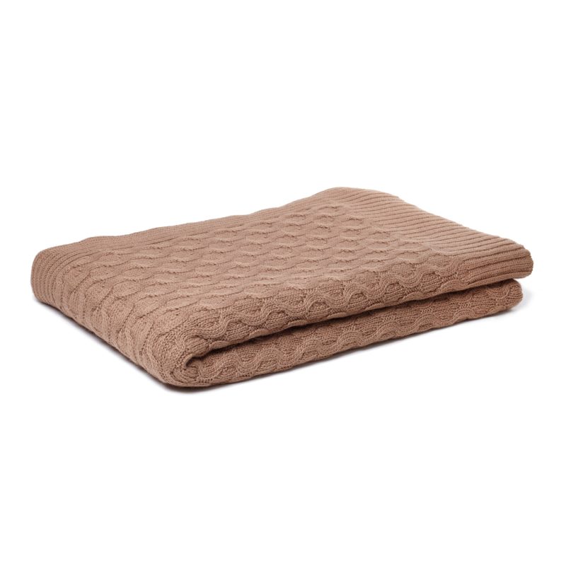 X Theo Texture Alpaca Throw Camel 20482048