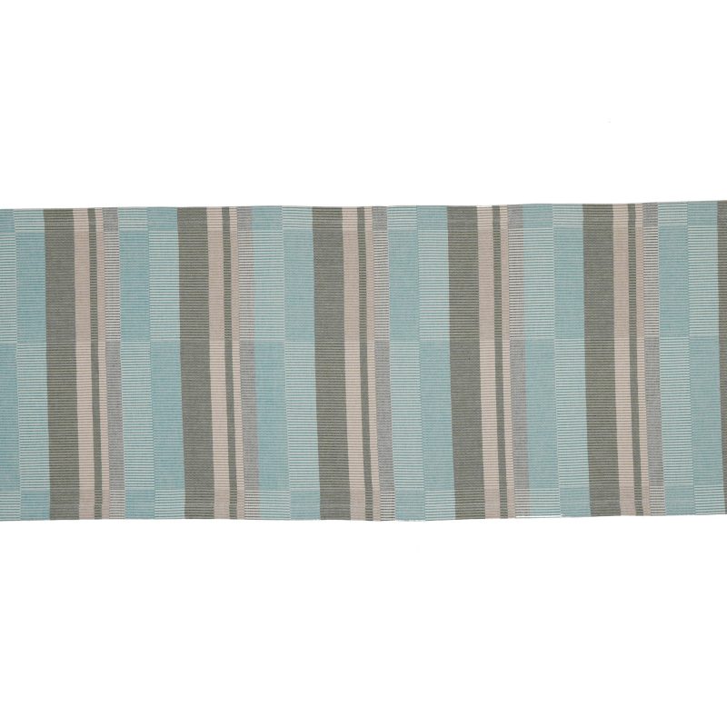 X Viola Cotton Table Runner Aqua Green 20482048