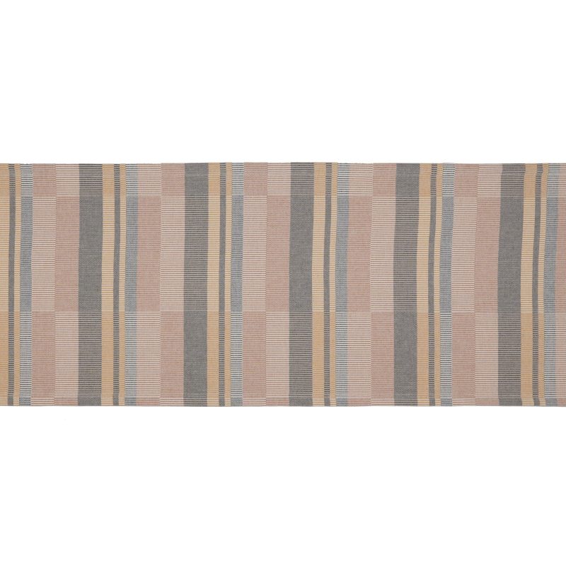 X Viola Cotton Table Runner Grey Goldenrod 20482048