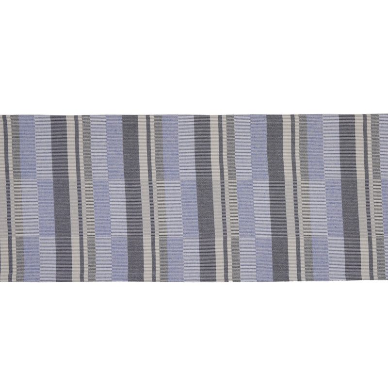 X Viola Cotton Table Runner Navy Cobalt 20482048