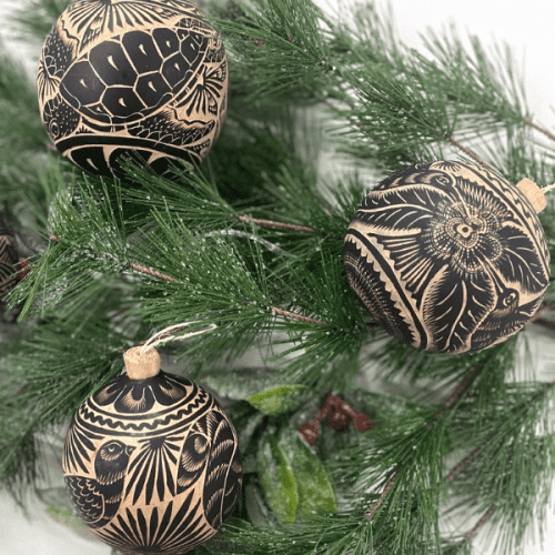 black gourd ornaments 1