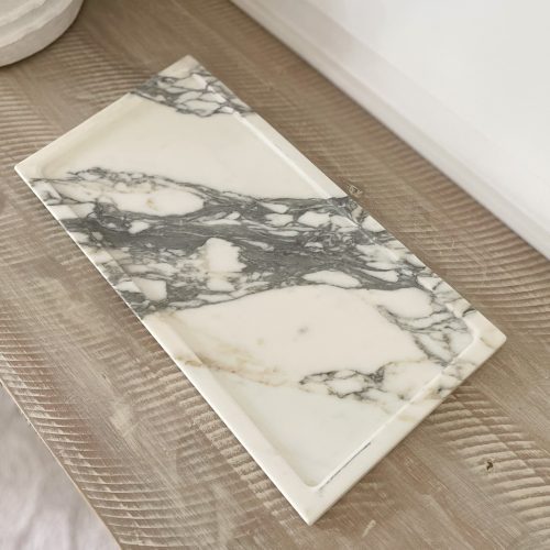 large calacatta vagli marble tray 872365