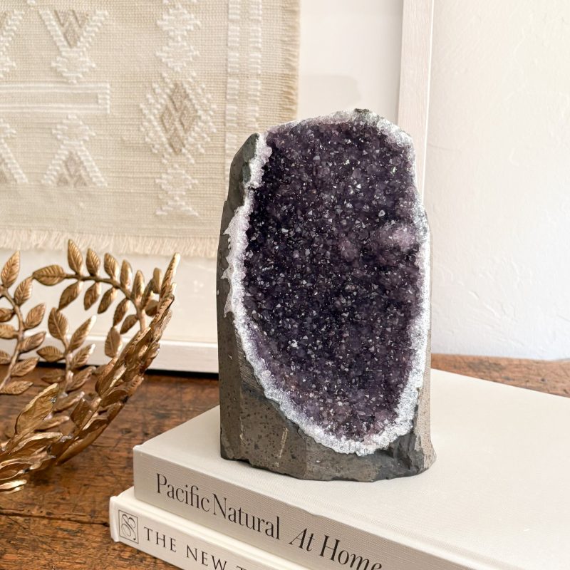 rainbow amethyst geode 211392